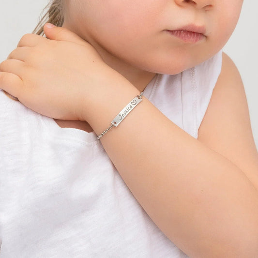 Personalized Name Baby Bracelet
