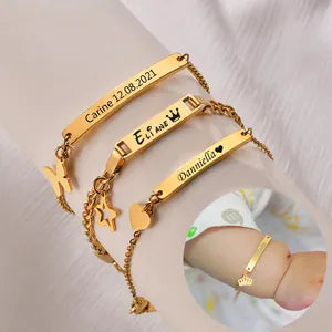 Baby Name Bracelet