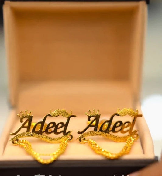 Copy of Name Cufflinks Customized Personalizeds