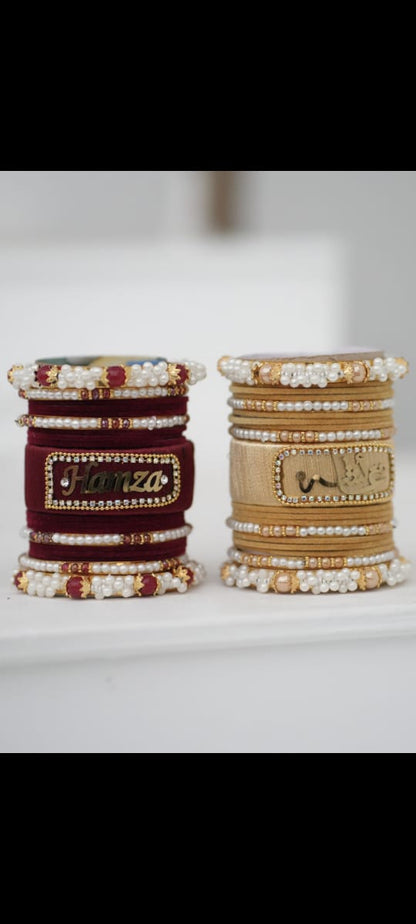 Personalized Name Bangles  (Chorian)