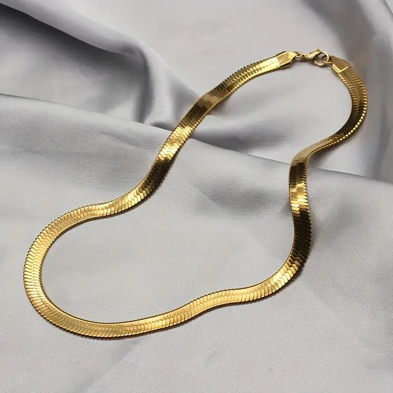 Stainless Steel Snack Chain Trendy Jewelry For Men, Women