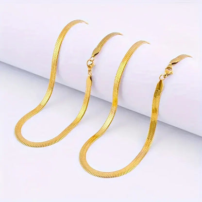 Stainless Steel Snack Chain Trendy Jewelry For Men, Women