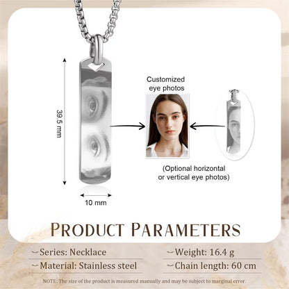 Personalised Eye Necklace