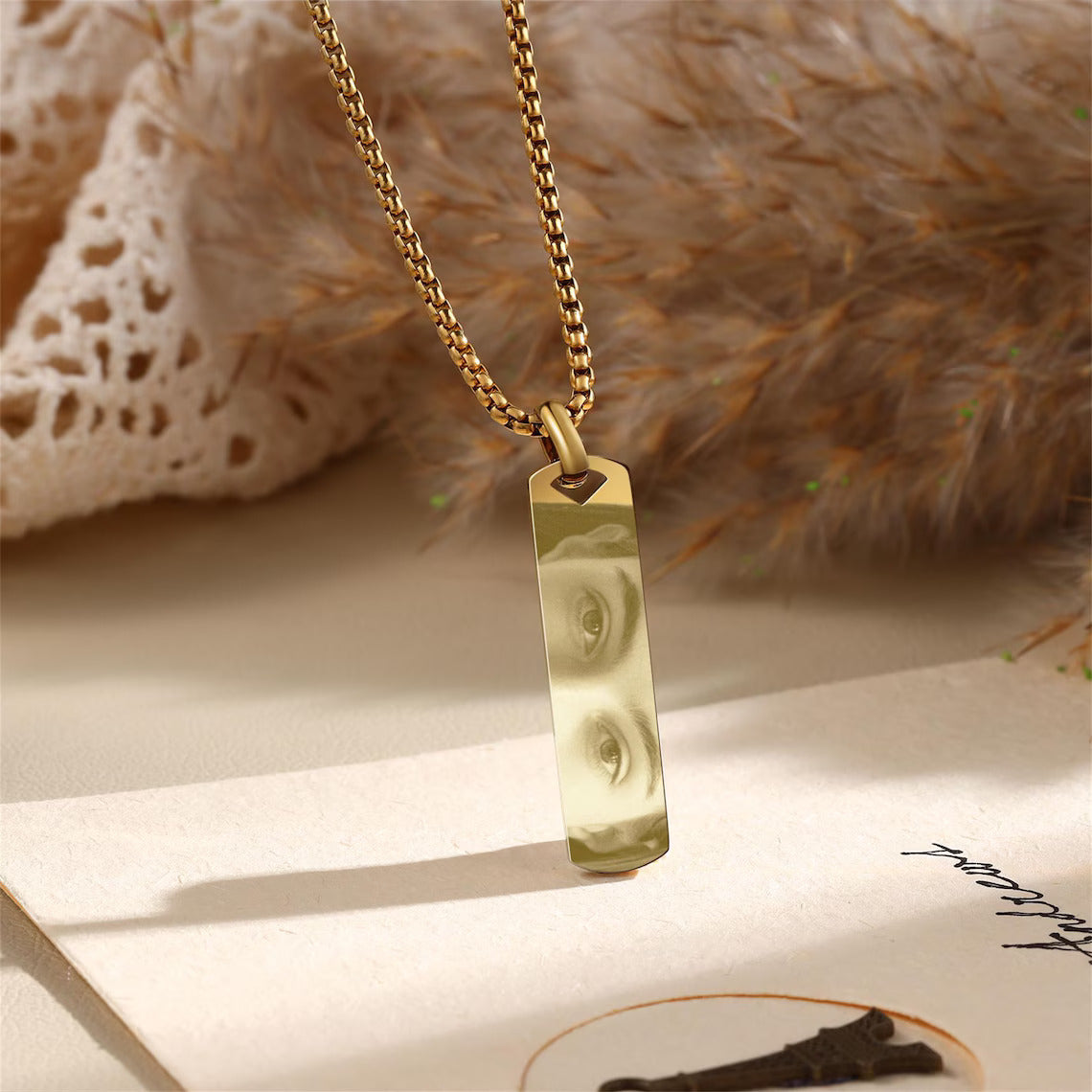 Personalised Eye Necklace