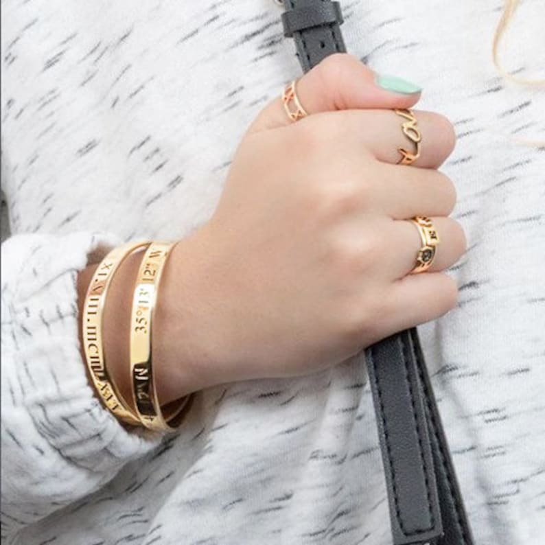 Personalized Engraved Bangle