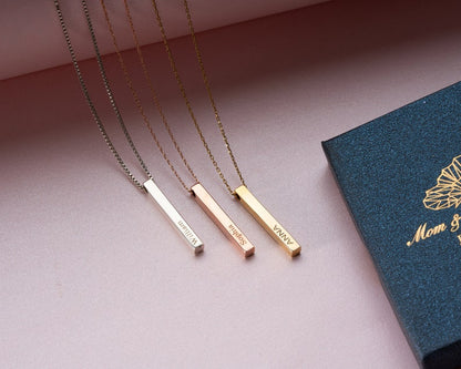 Custom Bar Necklace 1 Sides