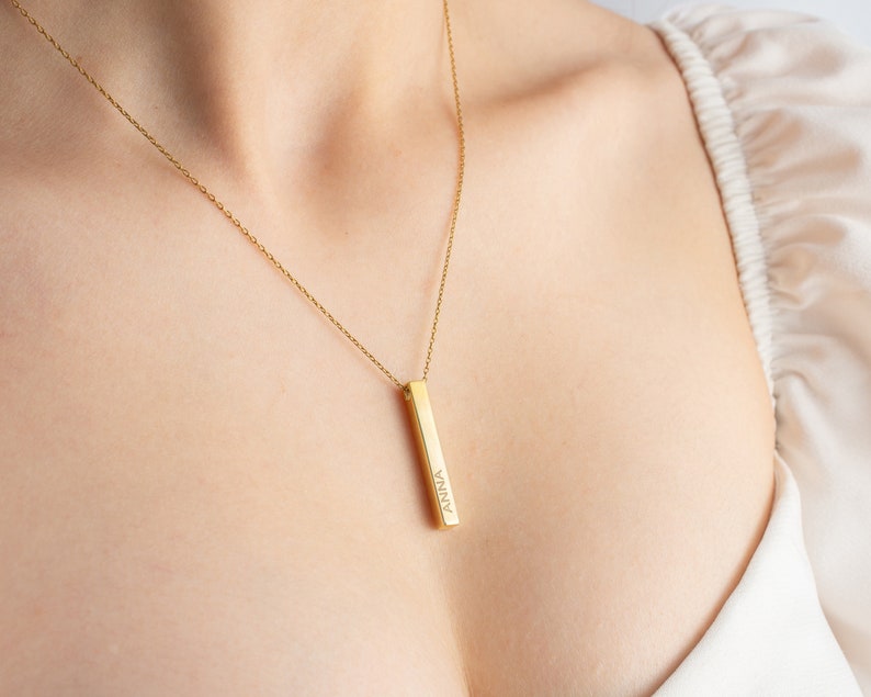 Custom Bar Necklace 1 Sides